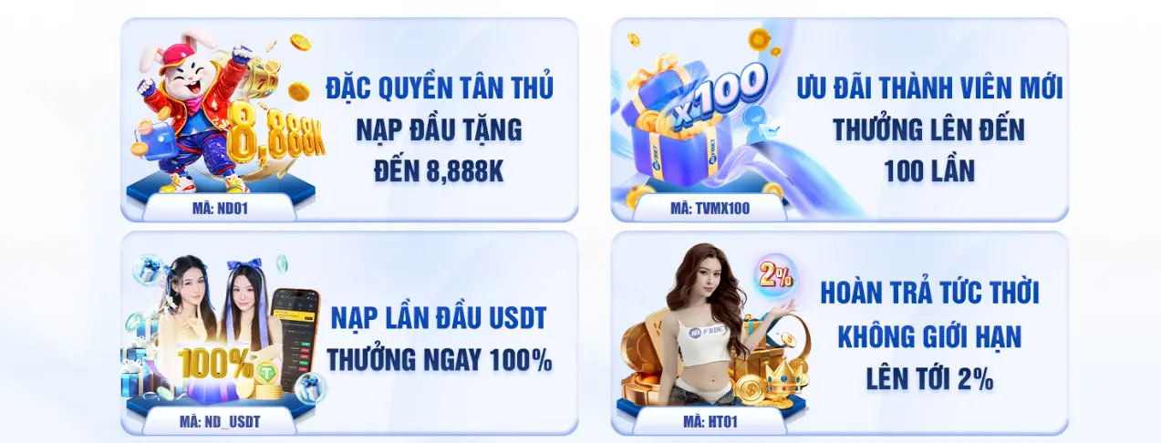 Siêu khuyến mãi cùng F8bet